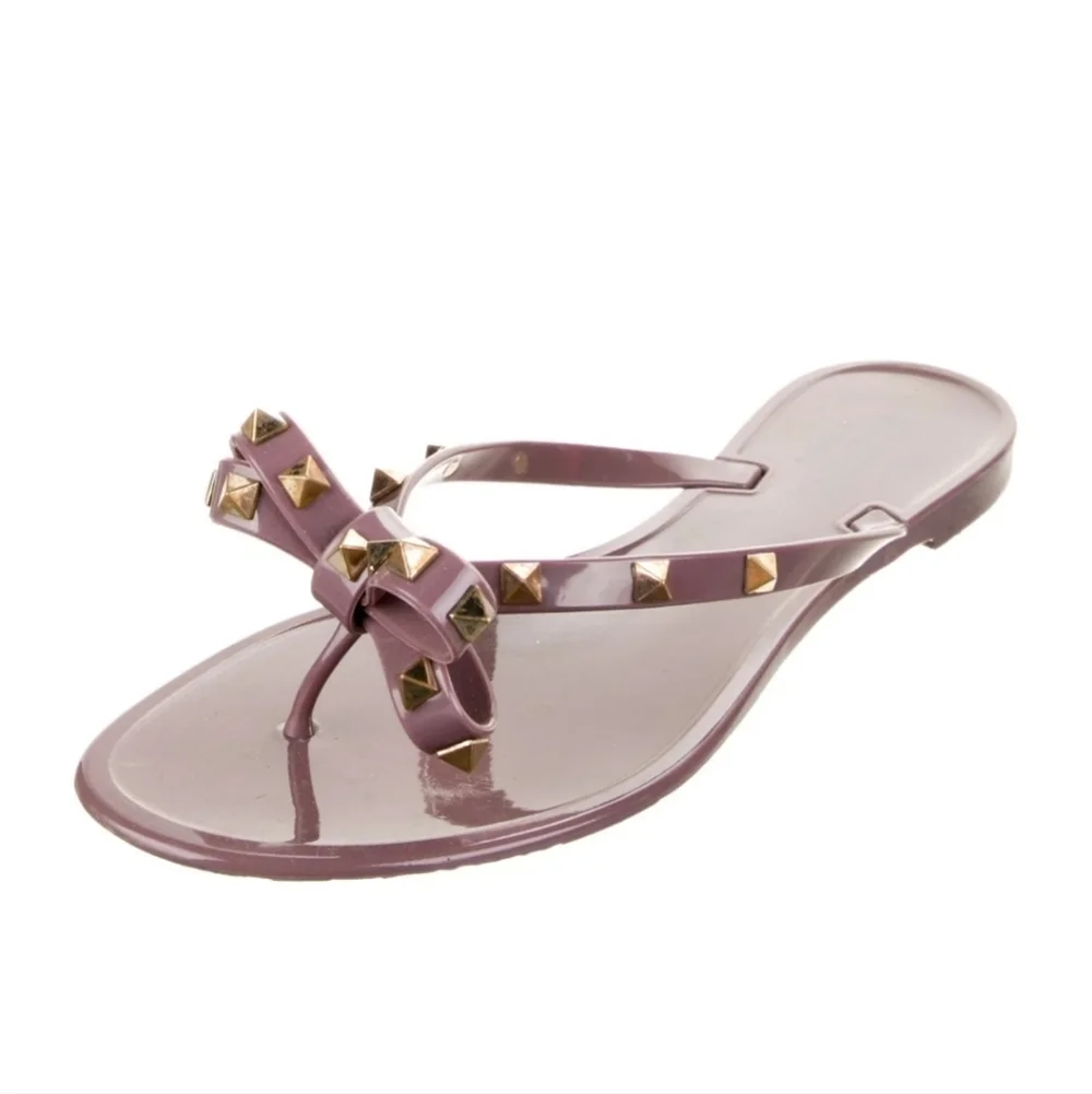 Valentino Rockstud Slides - Picture 4 of 6